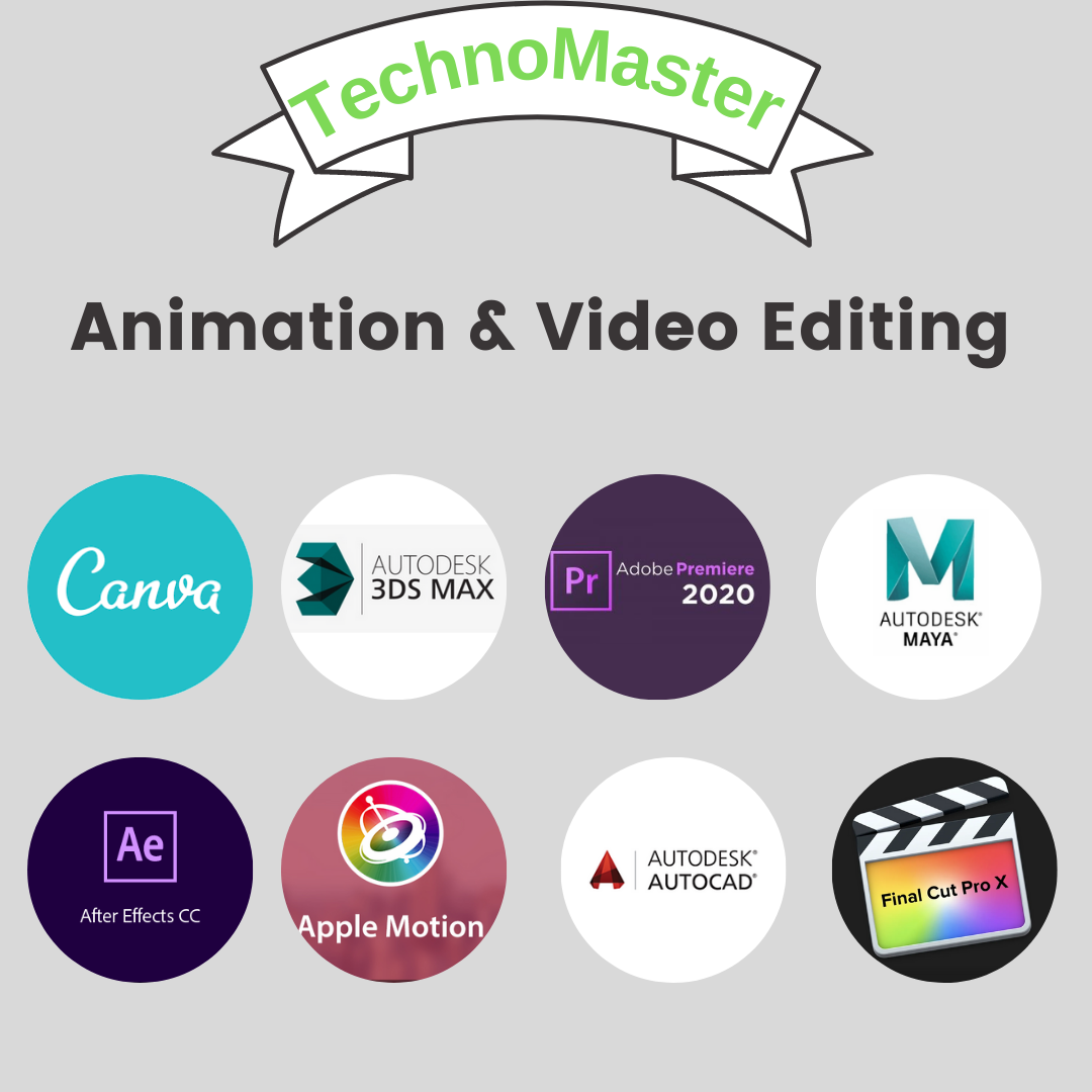 animation video editing training institute in 