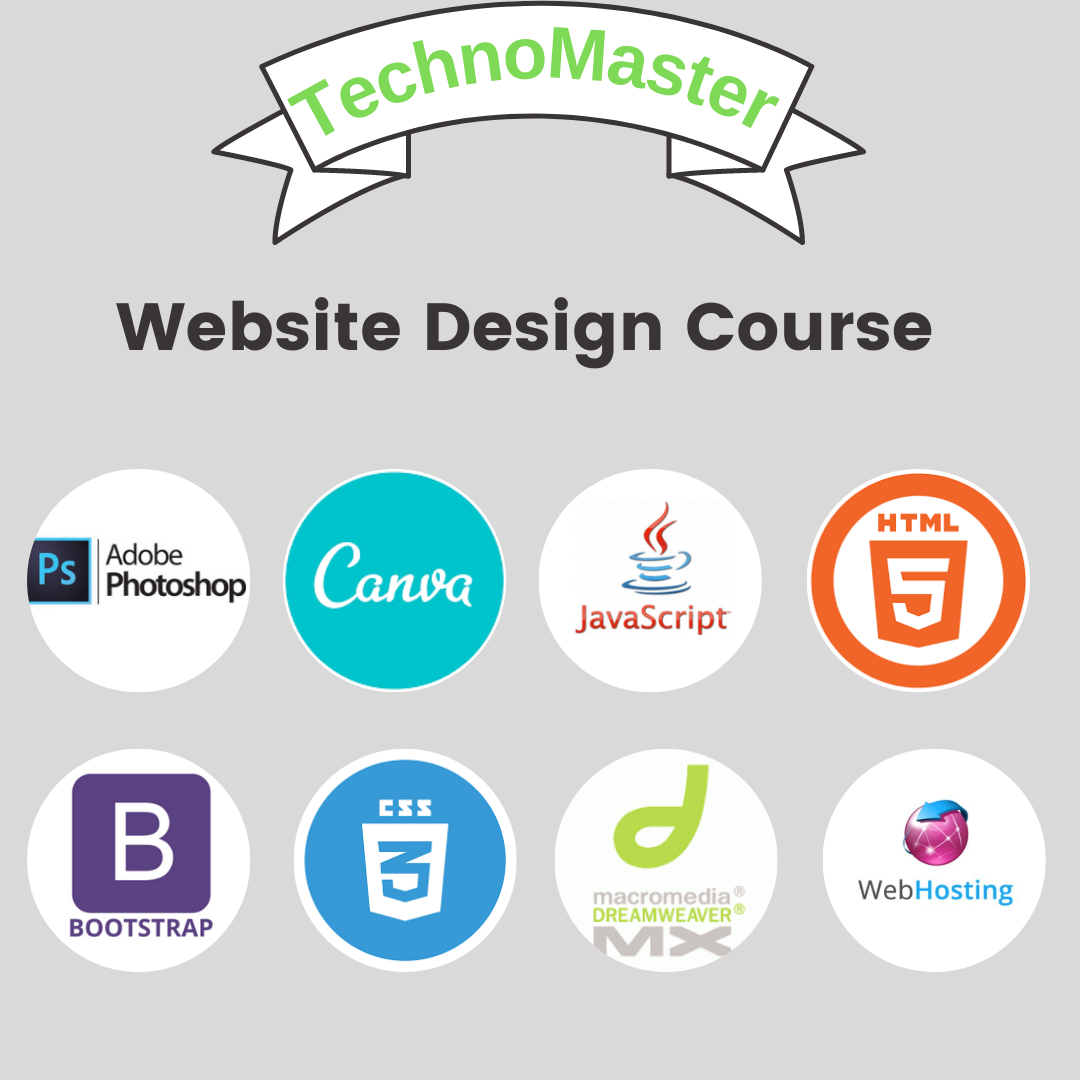 website design training institute in 