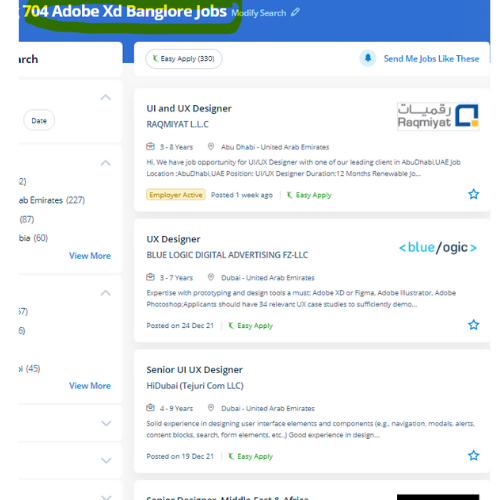 Adobe XD internship jobs in Johor