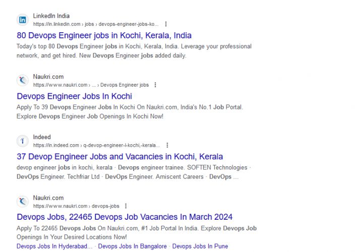 DevOps internship jobs in Perlis