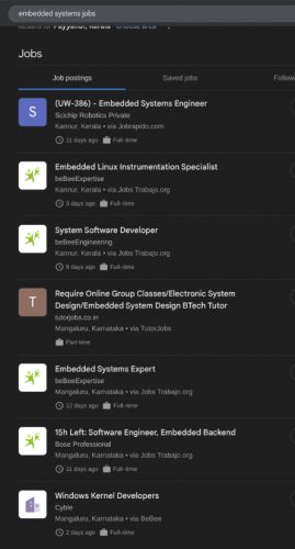 Embedded Systems internship jobs in Labuan