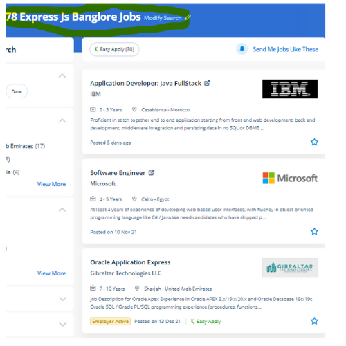 Express JS internship jobs in Petaling Jaya