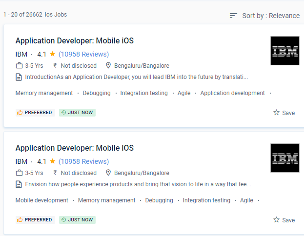 iOS internship jobs in Kedah