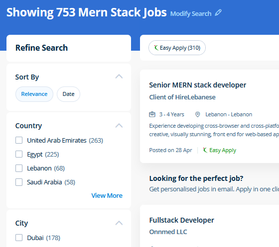Mern Stack Development internship jobs in Kuala Lumpur