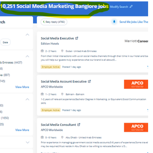 Social Media Marketing internship jobs in Sabah